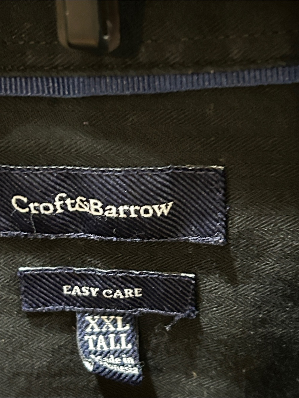 croft & barrow Black Short-Sleeve Button-Down Shirt - Picture 5 of 16